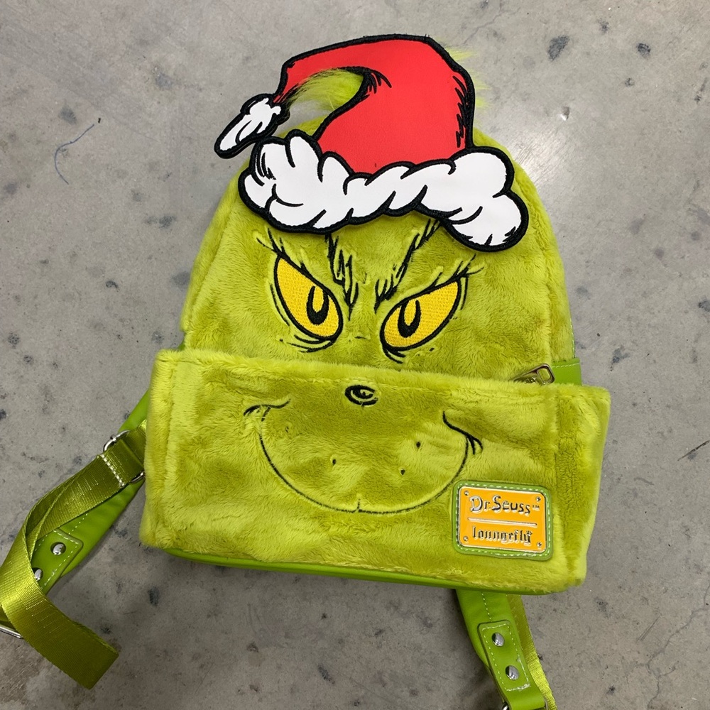 Dr. Seuss Grinch Green Backpack